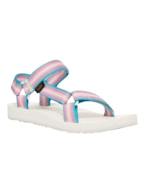 Teva Original Universal Gradiate Pink Blue Ombre Sandals Size Men's 8